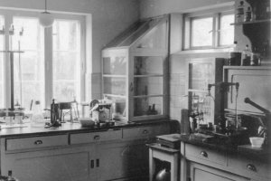 Das Labor um 1949